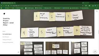 Usability Project Screencast Presentation