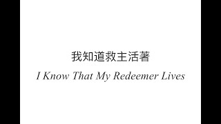 I Know That My Redeemer Lives 我知道救主活著