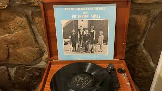 The Benton Family Keep Talking About The Lord Gospel Christian Vinyl LP Record Full Album