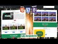 Full Responsive Website Using HTML, CSS & Bootstrap 5 | Beginner to Advanced Web Design Tutorial