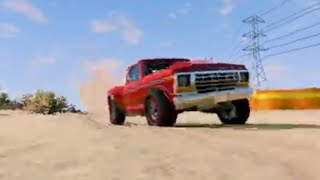 Baja 1977 Ford F-150 8,000 RPM RAW Sound BeamNG.Drive