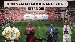 😢EMOCIONANTE: Supercopa tem homenagem a Pelé antes do início de Palmeiras x Flamengo