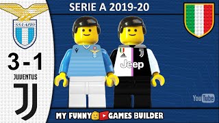 Lazio Juventus 3-1 • LEGO Serie A 2019/20 • Sintesi 07/12/2019 • All Goal Highlights Lego Football