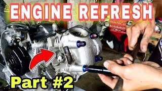 MIO SPORTY TOP OVERHAUL|ENGINE REFRESH|PART 2|#BIMBIMOTO