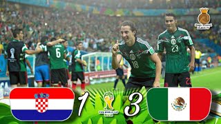Croacia 1-3 México | Mundial Brasil 2014 | Resumen y Goles HD TV Azteca 1080p | MLSMX
