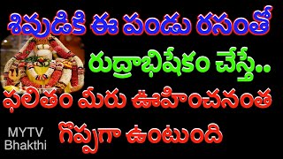 శివుడికి ఈ పండు రసంతో రుద్రాభిషేకం చేస్తే ఫలితం మీరు ఊహించనంత గొప్పగా ఉంటుంద/Shivling Rudrabhishek