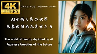 アルゴリズムの彩 -Algorithm Irodori- 「AIが描く美の世界：未来の日本人美女たち」