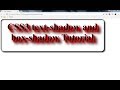 css3 tutorial - Box Shadow Secret Finally Revealed | css3 box shadow