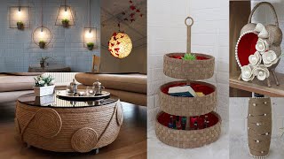 6 Jute craft ideas home decorating ideas handmade 2021