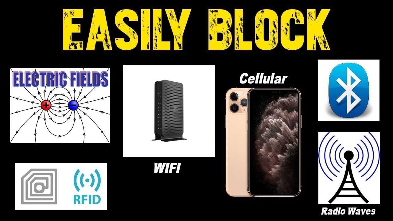 How To Block WIFI / Bluetooth / RFID / Cell Signals - YouTube