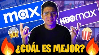 MAX vs HBO MAX🥇¿Cuál es MEJOR? | ¿Vale la pena? (Plataformas de Streaming)