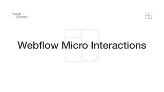 Webflow Micro Interactions - Daily Direction Part 09 Text Hover