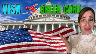 VISA OR GREEN CARD? (CHANGE OF STATUS IN USA -IMMIGRATION DIFFERENCES)