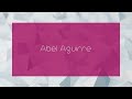 Abel Aguirre - appearance