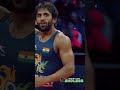 Wrestler Ravi Kumar Dahiya semi-final match 57 Kg... His coach reaction   #wrestling #Ravikumar