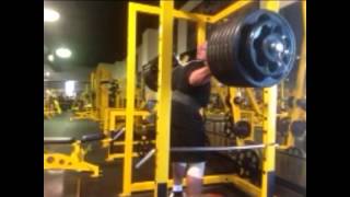 Brandon Cass 730 Raw Squat Set 2