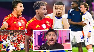 LAMINE YAMAL SENDS SPAIN TO EURO 2024 FINAL! SPAIN VS FRANCE LIVE REACTION!