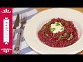 Easy vegan delicious beetroot risotto