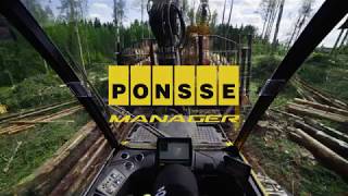 PONSSE Manager (ENG) - Efficiency, Productivity and Real-Time Information