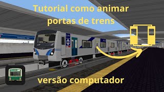 hmmsim 2 : tutorial de como fazer a animação das portas  pro jogo hmmsim2 2025-PTBR