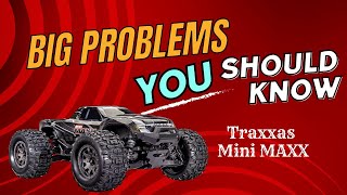 BIG Problem YOU should Know About! - Traxxas Mini MAXX