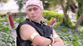 【動画で見るコスプレ】派手 派手だ　鬼滅の刃　宇髄天元【acosta！鶴舞公園】