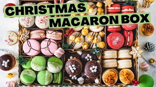 Holiday Macaron Box - Christmas Macarons