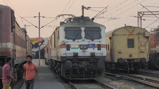 First LHB Run Of 19053/Surat - Muzaffarpur Express Departure Form Surat