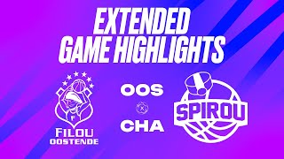 Filou Oostende vs. Spirou Basket - Game Highlights