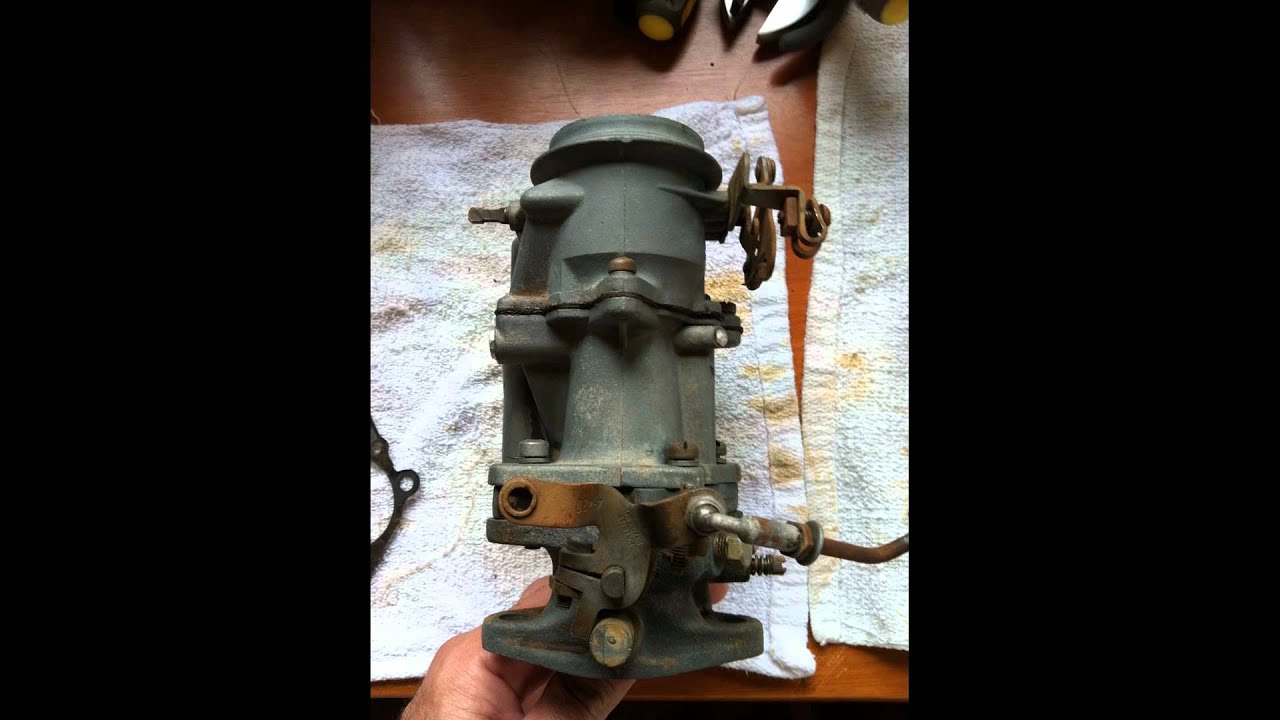 Dodge M37 Carter B&B E7T2 Carburetor - YouTube