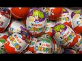 NEW 533 Kinder ASMR opening - Sticky toys NO talking Kinder and Kinder Joy Unpacking