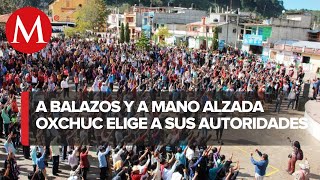 En Oxchuc, Chiapas las autoridades se eligen por usos y costumbres