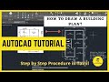 How to draw Building Plan in AutoCAD ? Full tutorial Tamil | Step by Step procedure @AutoCadTutorial