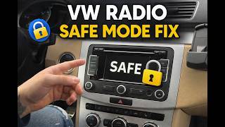 VW Passat CC RNS 315 Radio Code Unlock 🔑 | Remove Radio, Find Serial & Generate Unlock Code