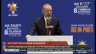 #Canlı 📡 AK PARTİ BALIKESİR KONGRESİ