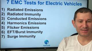 EMC Tests for Electric Vehicles (1-minute presentation)