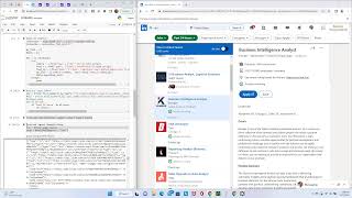 LinkedIn Jobs Webscrape Python