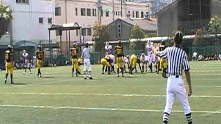 2012.10.8大阪府高校アメリカン　秋季大会　関大一高VS関西大倉高⑨