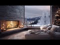 special cozy cabin u0026 fireplace relaxing christmas ambience snowstorm relax sleep study