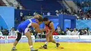 Yazdani  IRI v Laliev ARM 2007 Senior Worlds 84KG