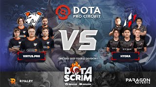 Virtus.pro vs HYDRA - DPC EEU 2023 Tour 2: Division I - Game Highlights - BO3