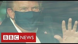 Trump says he’s “feeling great” and leaving hospital - BBC News