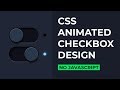 CSS Animated Checkbox Design with Led Light