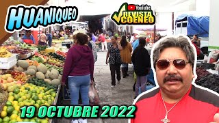 RECORRIENDO NUEVAMENTE EL TIANGUIS DE HUANIQUEO - Esto pasó este miércoles | REVISTA COENEO pueblos