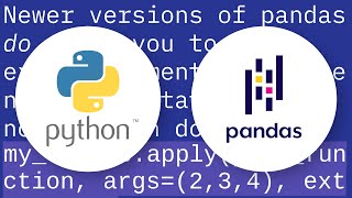 python pandas: apply a function with arguments to a series