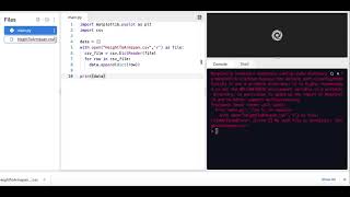 Python ScatterPlot with a CSV File