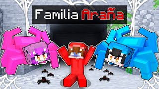 Adoptado por la FAMILIA ARAÑA en Minecraft