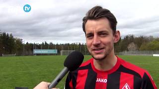 Marius Mößner - SV Spielberg - zum Spiel vs. FK 03 Pirmasens, im FuPa.tv-Interview am 16.4.2016