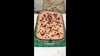 Easy cherry no bake!