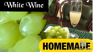 HOMEMADE WHITE WINE || DIY WINE || 自家製白ワイン